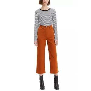 Levi's Burnt Orange Wide Leg Pants